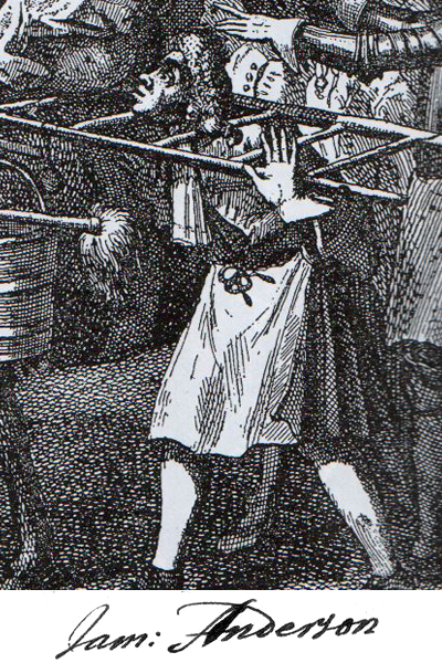 James Anderson (vers 1680 - 1739), pasteur presbytérien