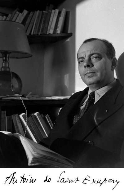 Antoine de Saint-Exupéry (1900-1944), écrivain, poète, journaliste, aviateur et reporter français